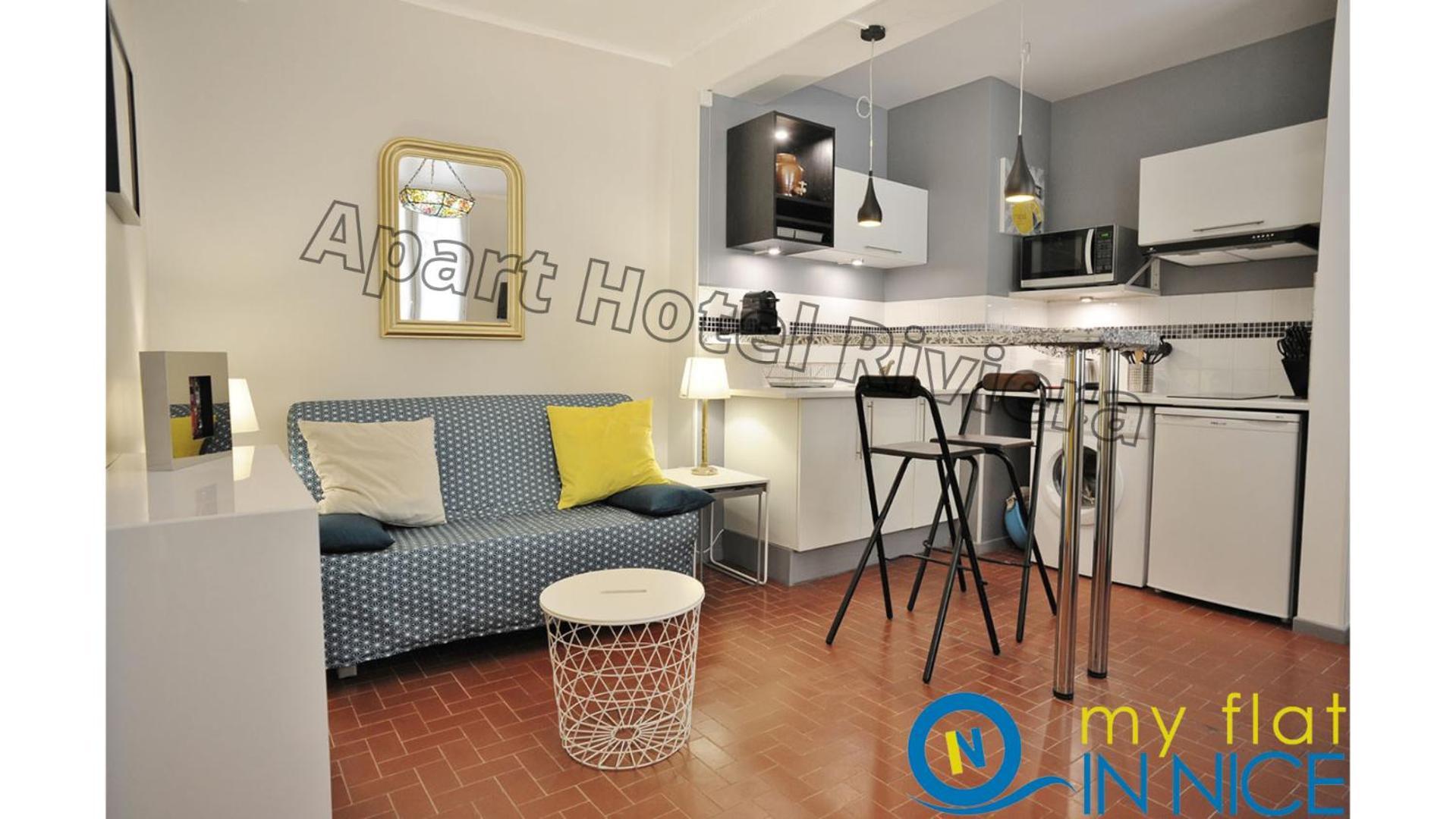 Aparthotel Riviera - Vincent 1 - Vieille Ville - Appartement Superieur 2 Pieces Ac 尼斯 外观 照片